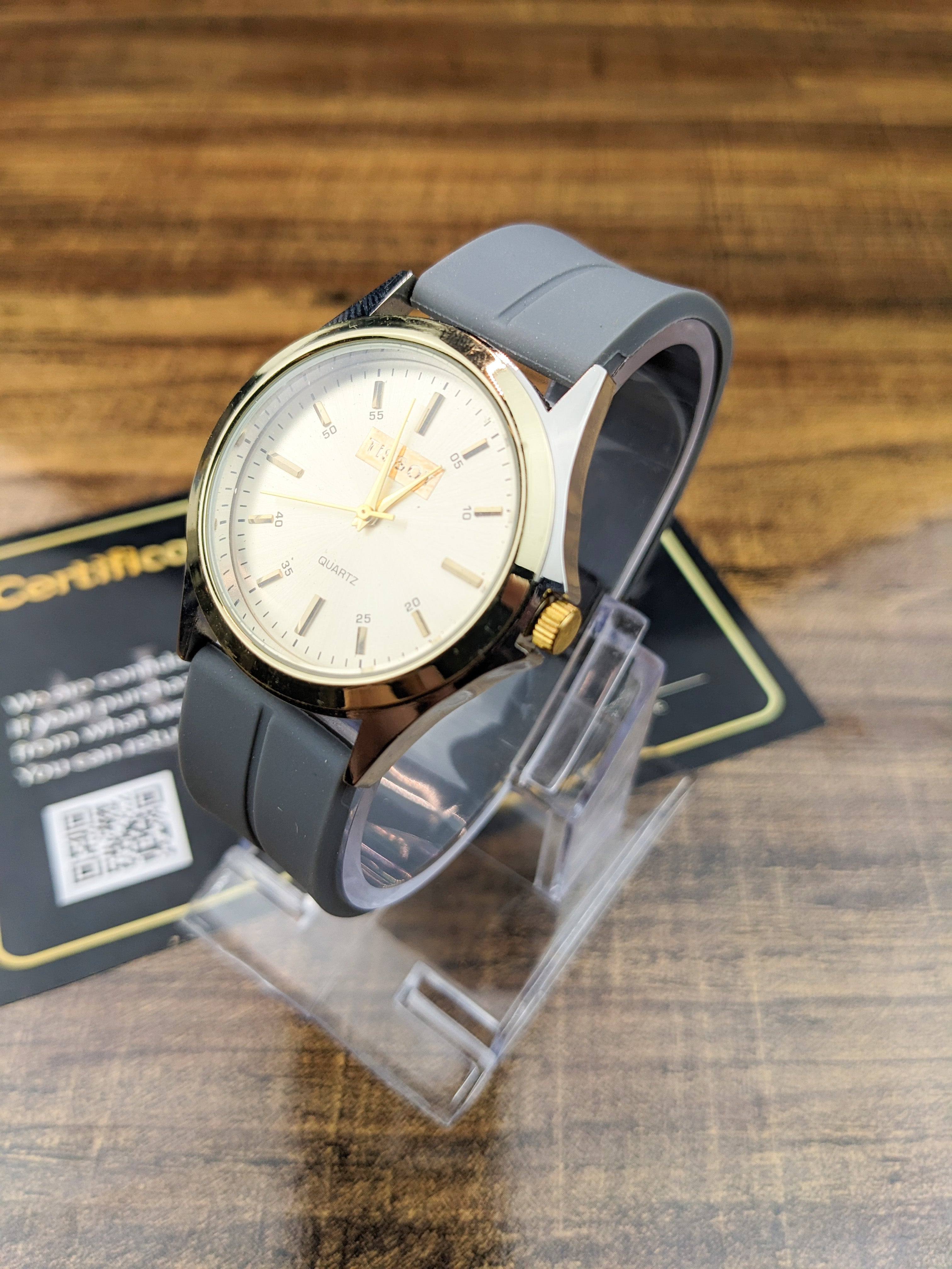 Tissot Eclipse White & Gray